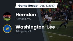 Recap: Herndon  vs. Washington-Lee  2017