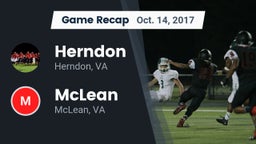 Recap: Herndon  vs. McLean  2017