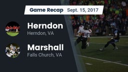Recap: Herndon  vs. Marshall  2017
