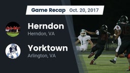 Recap: Herndon  vs. Yorktown  2017