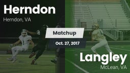 Matchup: Herndon  vs. Langley  2017