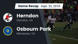 Recap: Herndon  vs. Osbourn Park  2018