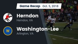 Recap: Herndon  vs. Washington-Lee  2018
