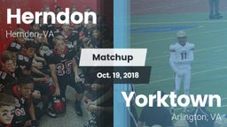 Matchup: Herndon  vs. Yorktown  2018