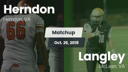 Matchup: Herndon  vs. Langley  2018