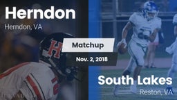 Matchup: Herndon  vs. South Lakes  2018