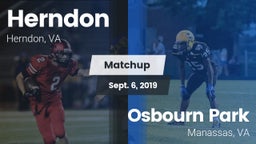 Matchup: Herndon  vs. Osbourn Park  2019