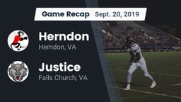 Recap: Herndon  vs. Justice  2019