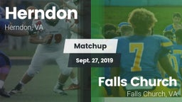 Matchup: Herndon  vs. Falls Church  2019