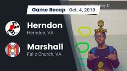 Recap: Herndon  vs. Marshall  2019