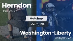 Matchup: Herndon  vs. Washington-Liberty  2019