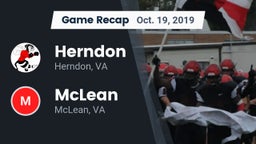 Recap: Herndon  vs. McLean  2019