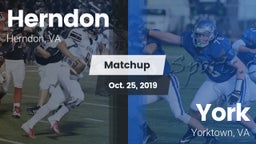 Matchup: Herndon  vs. York  2019
