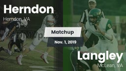Matchup: Herndon  vs. Langley  2019