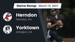 Recap: Herndon  vs. Yorktown  2021