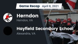 Recap: Herndon  vs. Hayfield Secondary School 2021