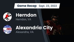 Recap: Herndon  vs. Alexandria City  2022