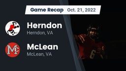 Recap: Herndon  vs. McLean  2022