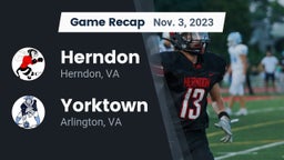 Recap: Herndon  vs. Yorktown  2023