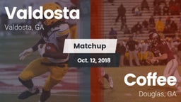 Matchup: Valdosta  vs. Coffee  2018