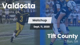 Matchup: Valdosta  vs. Tift County  2020