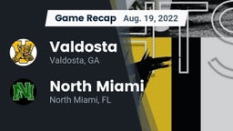Recap: Valdosta  vs. North Miami  2022