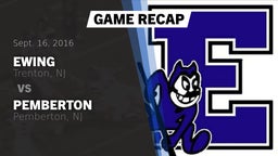 Recap: Ewing  vs. Pemberton  2016