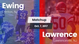Matchup: Ewing  vs. Lawrence  2017