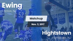 Matchup: Ewing  vs. Hightstown  2017