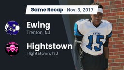 Recap: Ewing  vs. Hightstown  2017