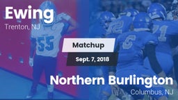 Matchup: Ewing  vs. Northern Burlington  2018
