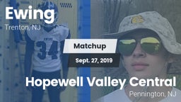 Matchup: Ewing  vs. Hopewell Valley Central  2019