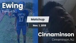 Matchup: Ewing  vs. Cinnaminson  2019