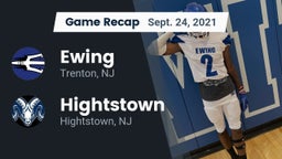 Recap: Ewing  vs. Hightstown  2021