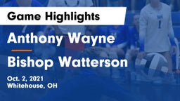 Anthony Wayne  vs Bishop Watterson  Game Highlights - Oct. 2, 2021