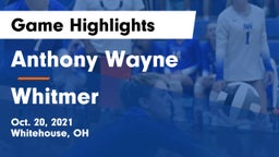 Anthony Wayne  vs Whitmer  Game Highlights - Oct. 20, 2021