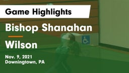 Bishop Shanahan  vs Wilson  Game Highlights - Nov. 9, 2021