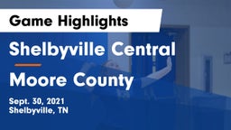 Shelbyville Central  vs Moore County   Game Highlights - Sept. 30, 2021