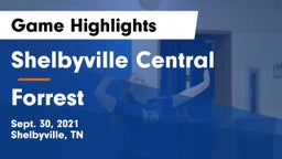 Shelbyville Central  vs Forrest  Game Highlights - Sept. 30, 2021