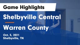 Shelbyville Central  vs Warren County  Game Highlights - Oct. 5, 2021