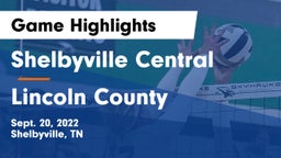 Shelbyville Central  vs Lincoln County  Game Highlights - Sept. 20, 2022