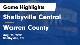 Shelbyville Central  vs Warren County  Game Highlights - Aug. 25, 2022