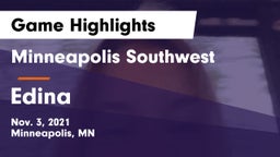 Minneapolis Southwest  vs Edina  Game Highlights - Nov. 3, 2021