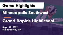 Minneapolis Southwest  vs Grand Rapids HighSchool  Game Highlights - Sept. 10, 2022