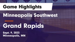 Minneapolis Southwest  vs Grand Rapids  Game Highlights - Sept. 9, 2023