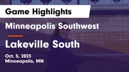 Minneapolis Southwest  vs Lakeville South  Game Highlights - Oct. 5, 2023