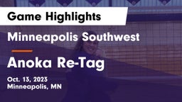 Minneapolis Southwest  vs Anoka Re-Tag Game Highlights - Oct. 13, 2023