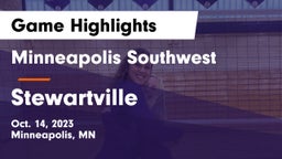 Minneapolis Southwest  vs Stewartville  Game Highlights - Oct. 14, 2023