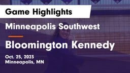 Minneapolis Southwest  vs Bloomington Kennedy  Game Highlights - Oct. 25, 2023