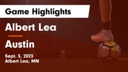 Albert Lea  vs Austin  Game Highlights - Sept. 5, 2023